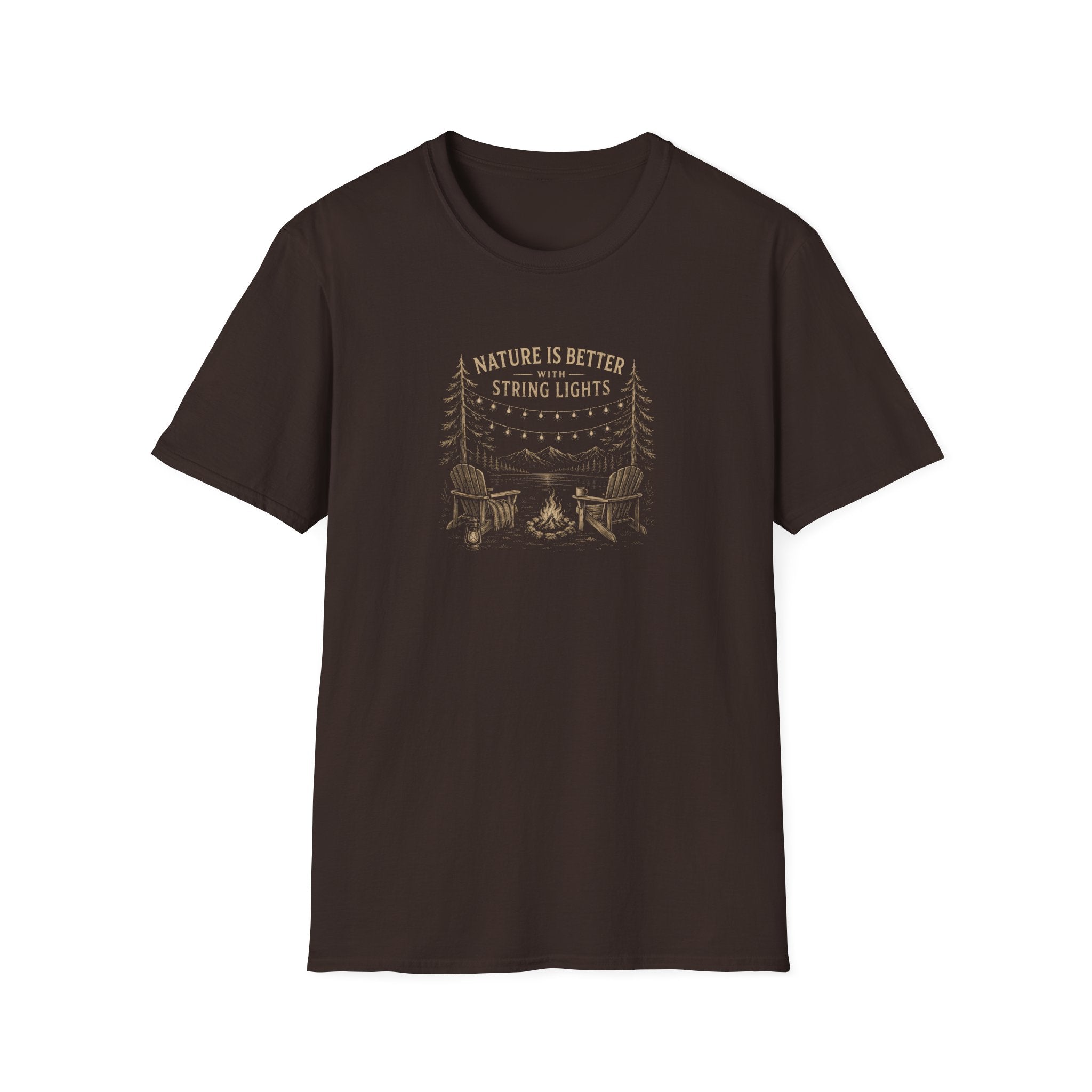 Nature is Better With String Lights T-Shirt