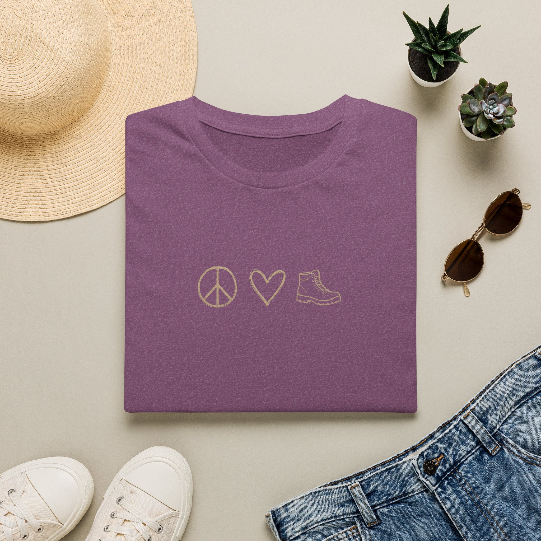 Peace Love & Hiking T-Shirt