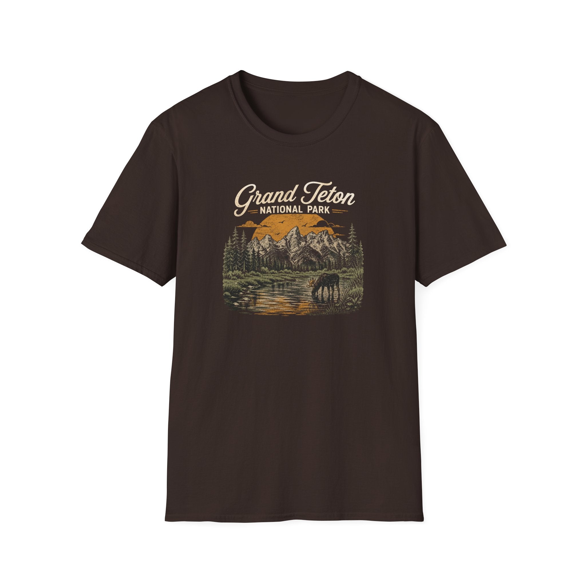 Grand Teton National Park Landscape T-Shirt