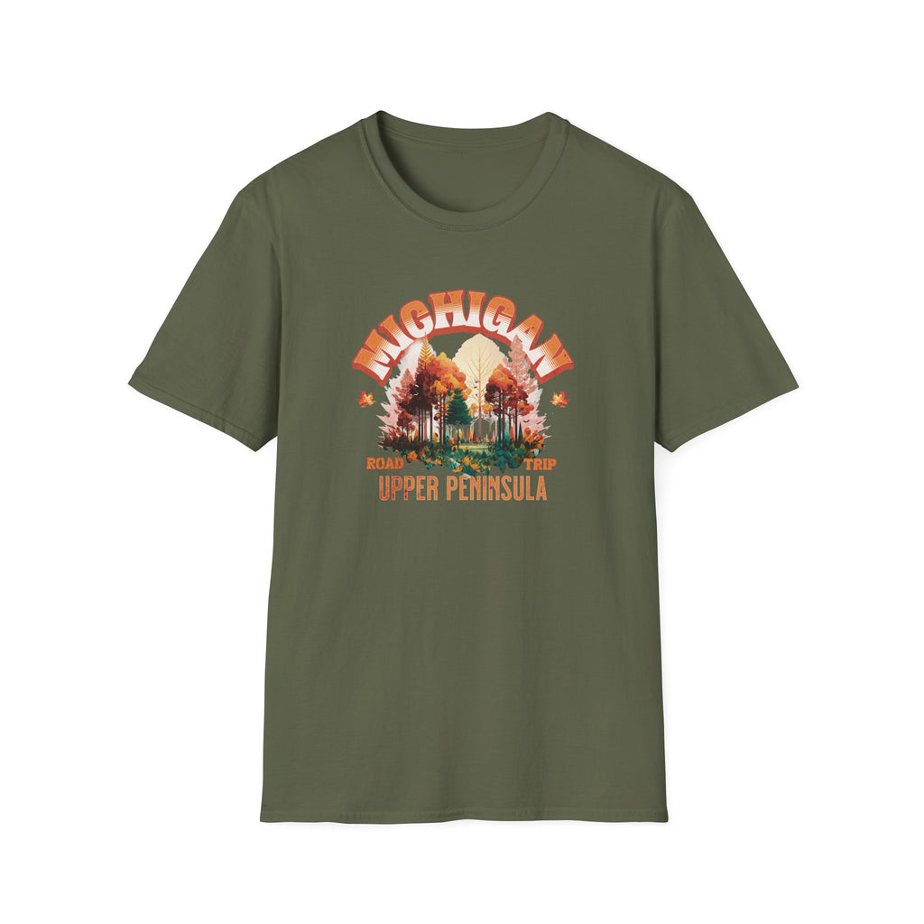Michigan Upper Peninsula Fall Road Trip T-Shirt