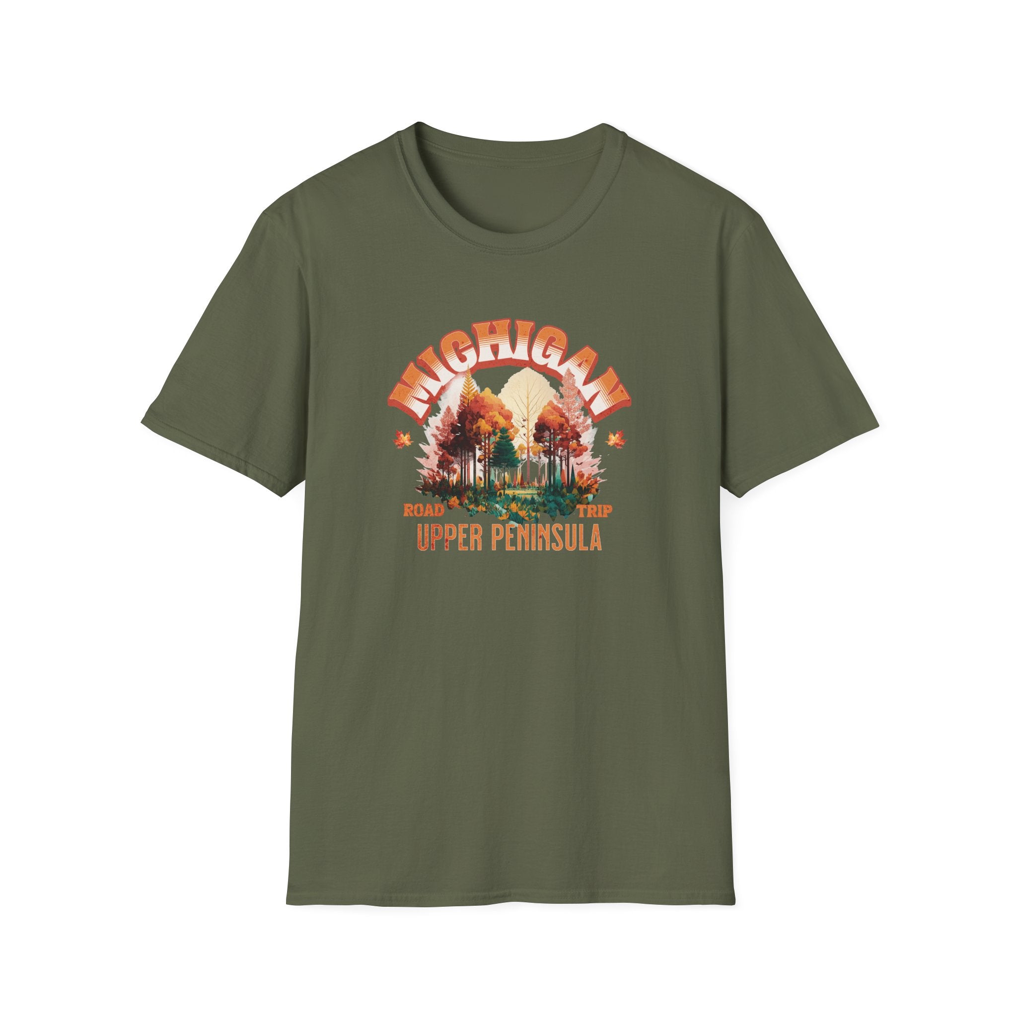 Michigan Upper Peninsula Fall Road Trip T-Shirt