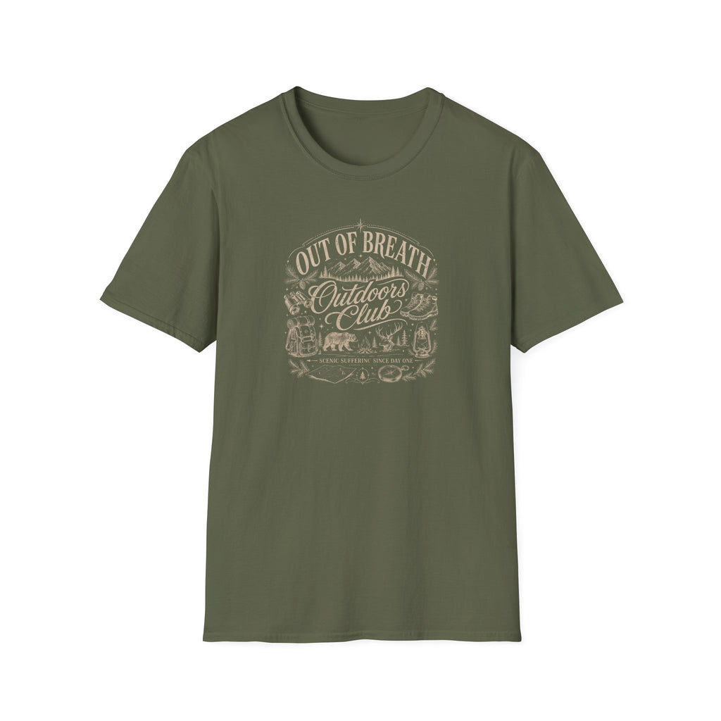 Out of Breath Outdoors Club T-Shirt