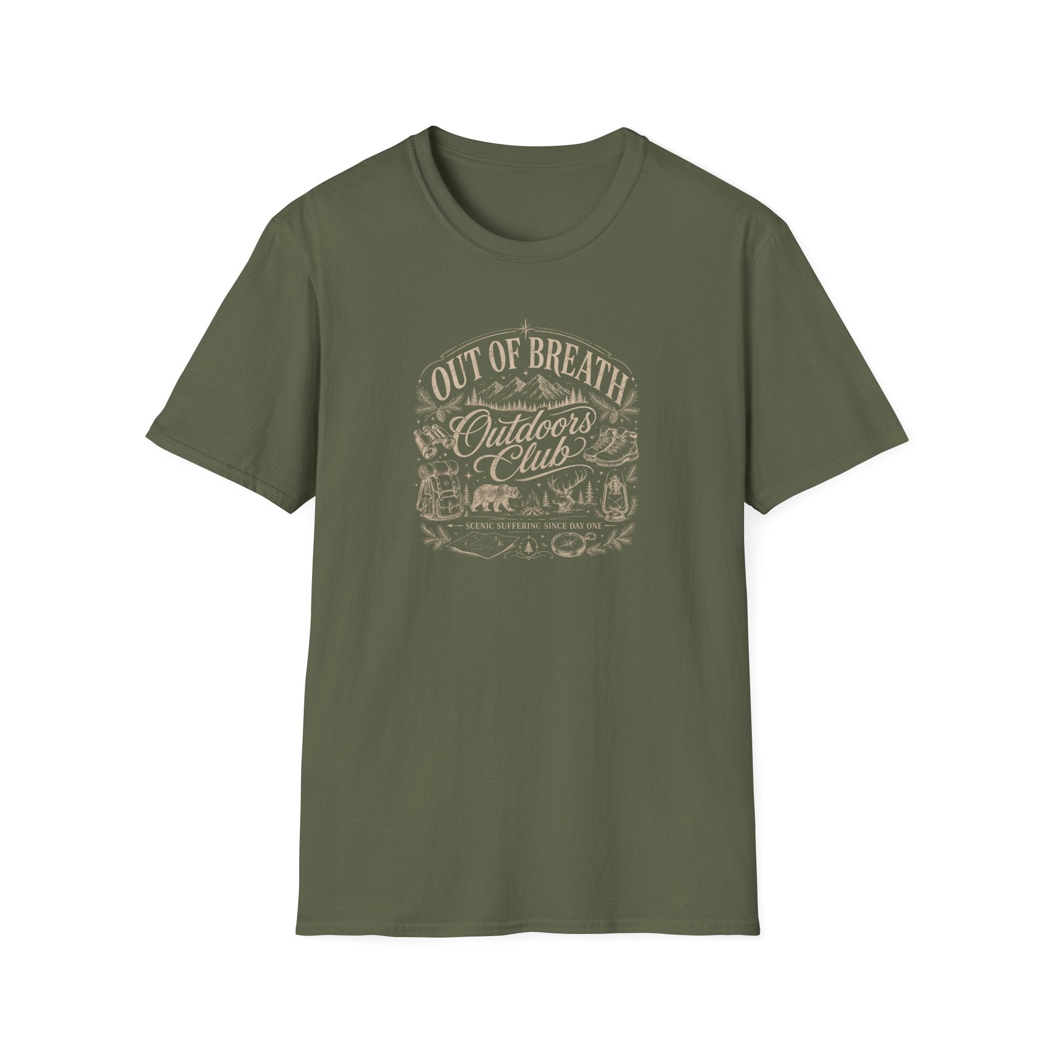 Out of Breath Outdoors Club T-Shirt
