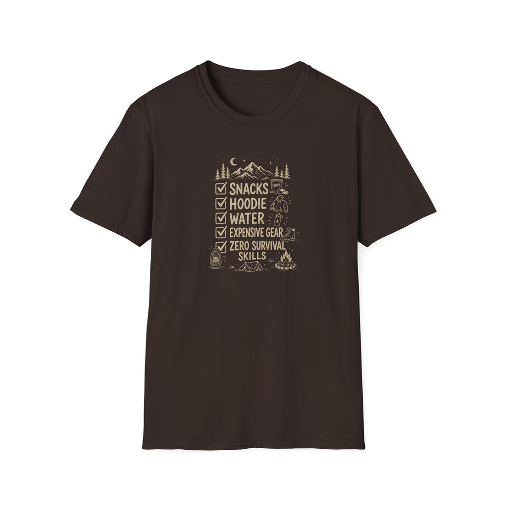 Camping Checklist T-Shirt