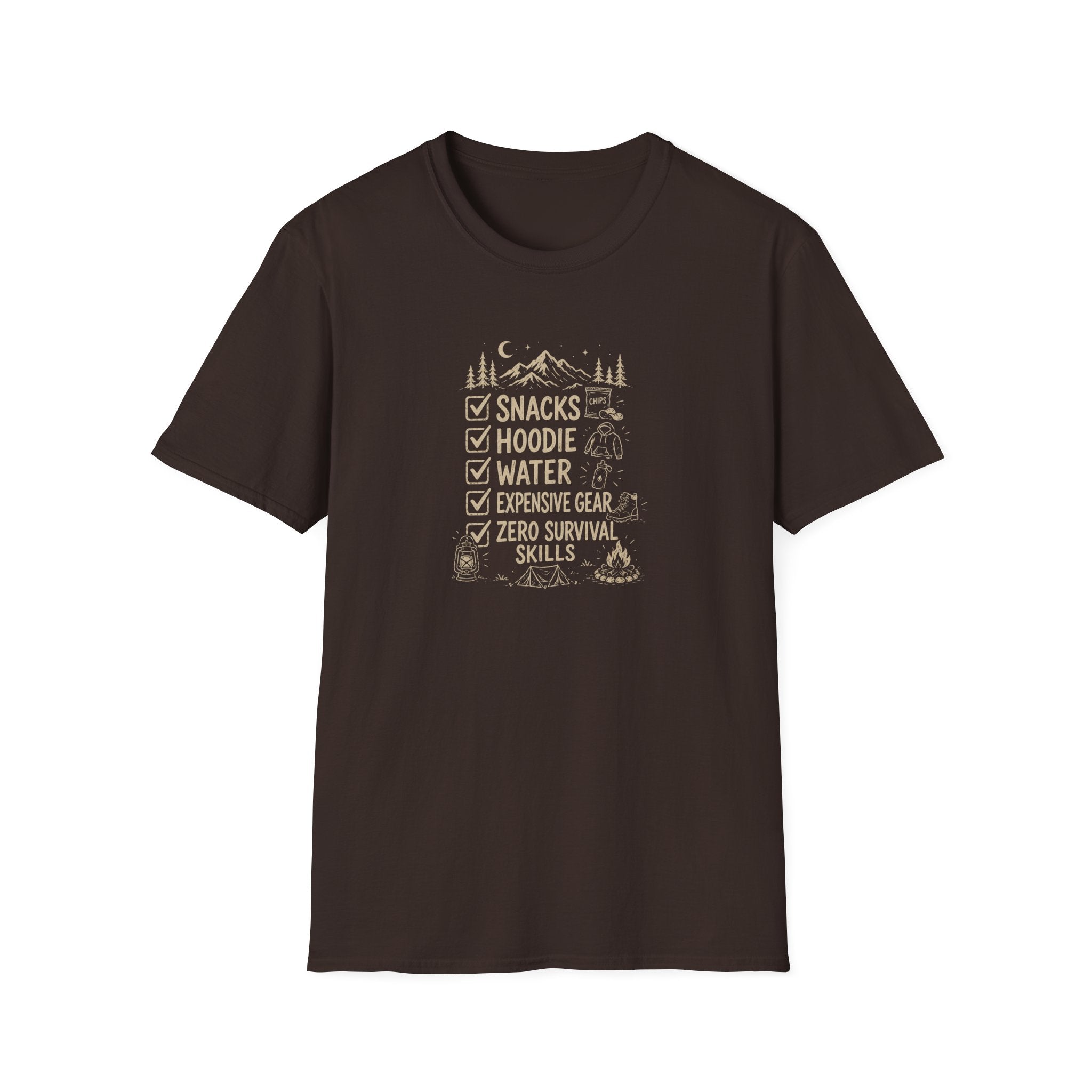 Camping Checklist T-Shirt