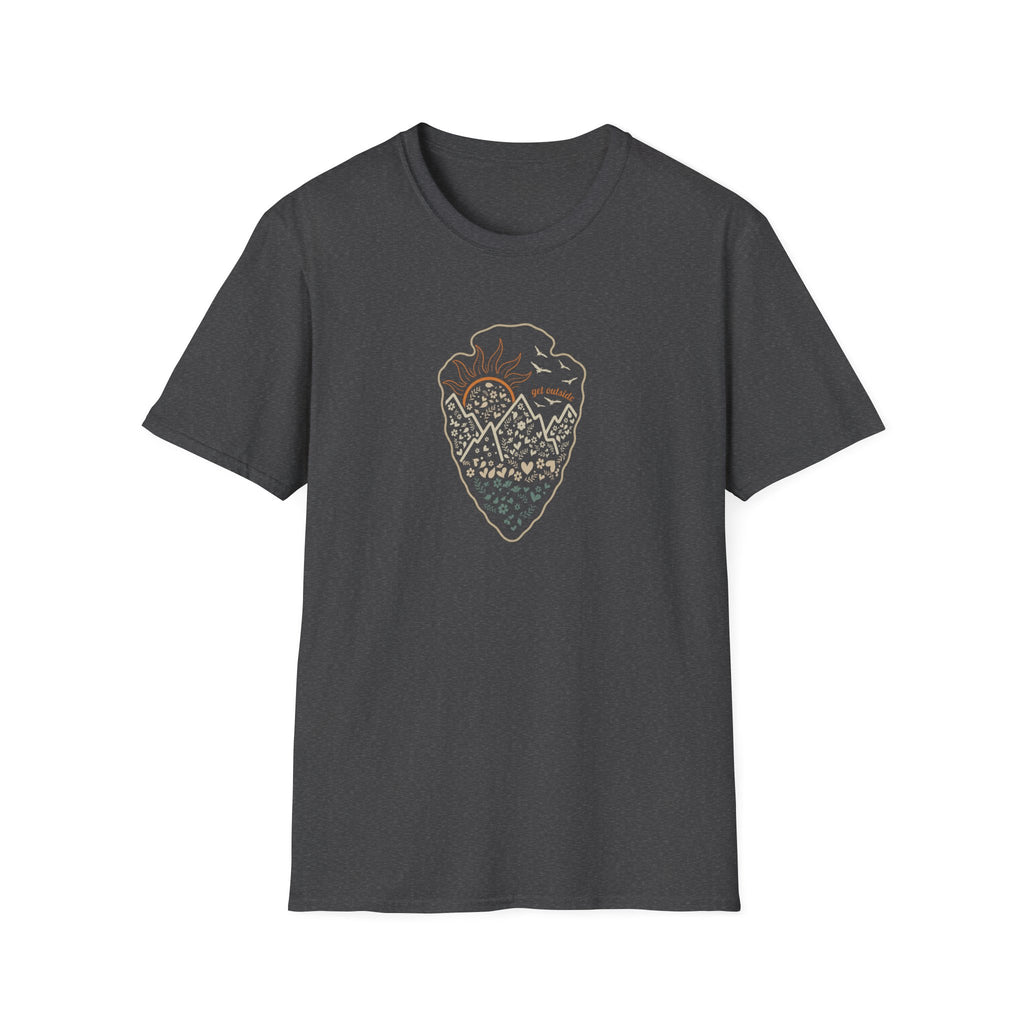 Get Outside Arrowhead Illustration T-Shirt