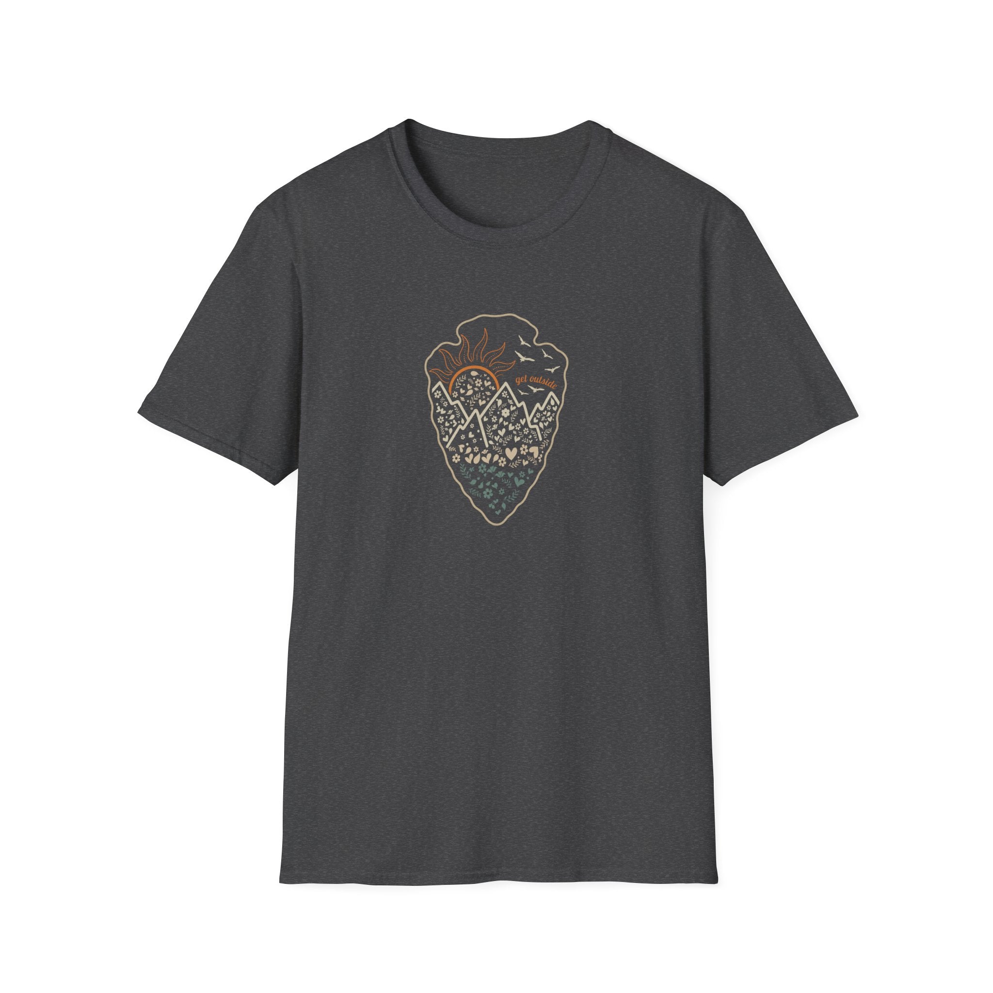 Get Outside Arrowhead Illustration T-Shirt