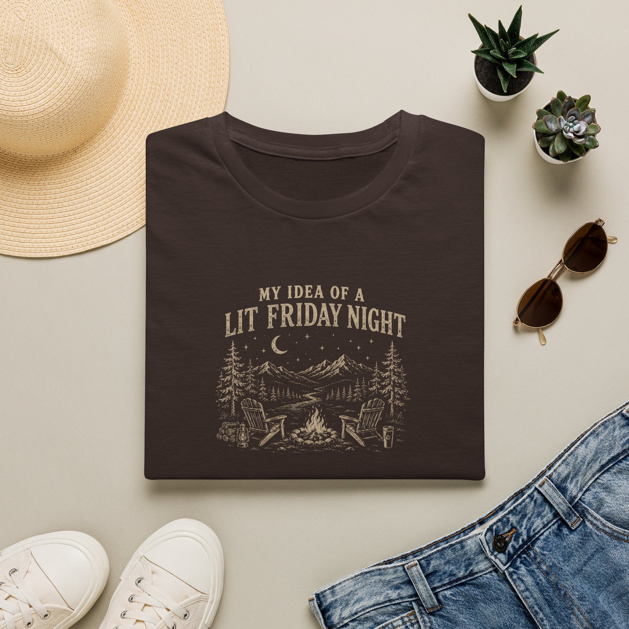 My Idea of a Lit Friday Night T-Shirt
