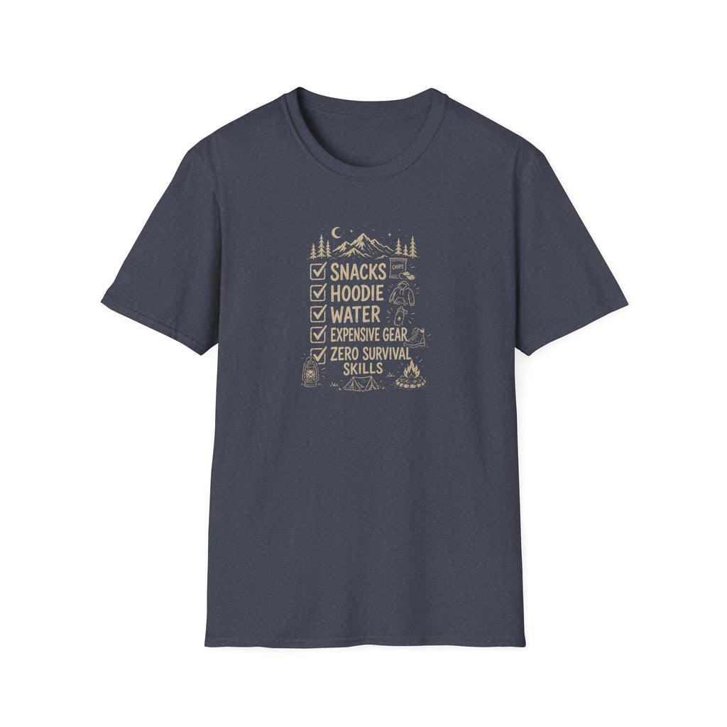 Camping Checklist T-Shirt