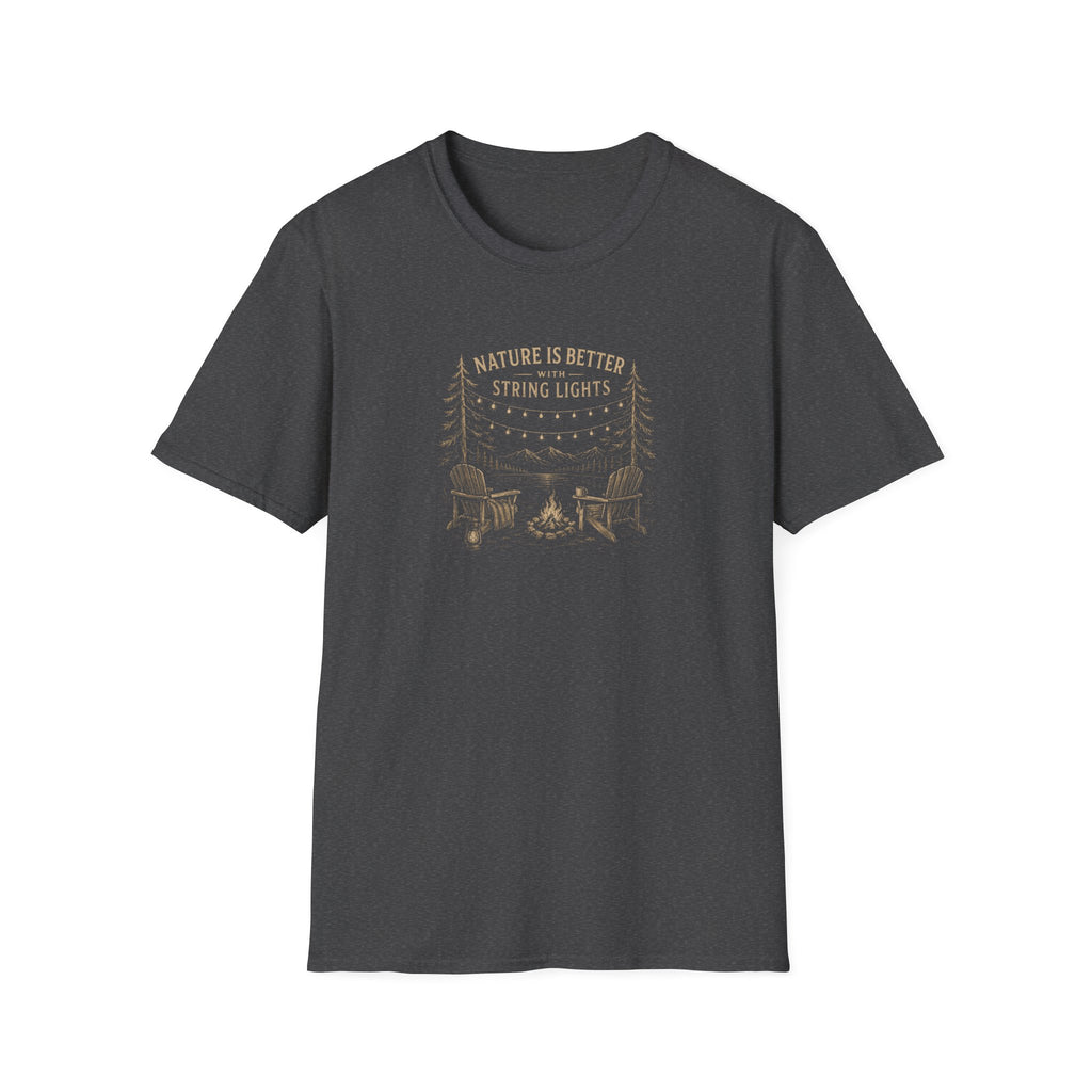 Nature is Better With String Lights T-Shirt