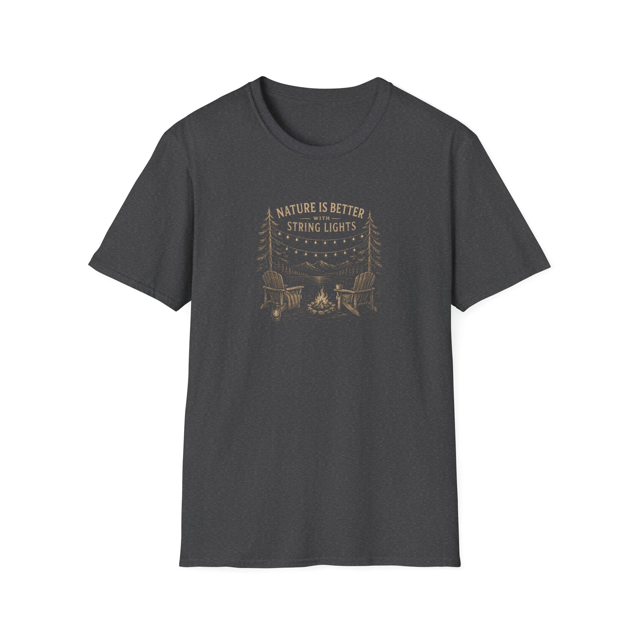 Nature is Better With String Lights T-Shirt