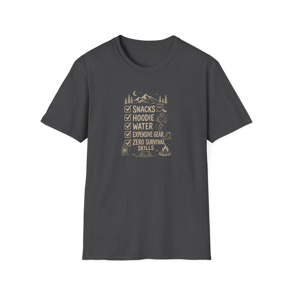 Camping Checklist T-Shirt