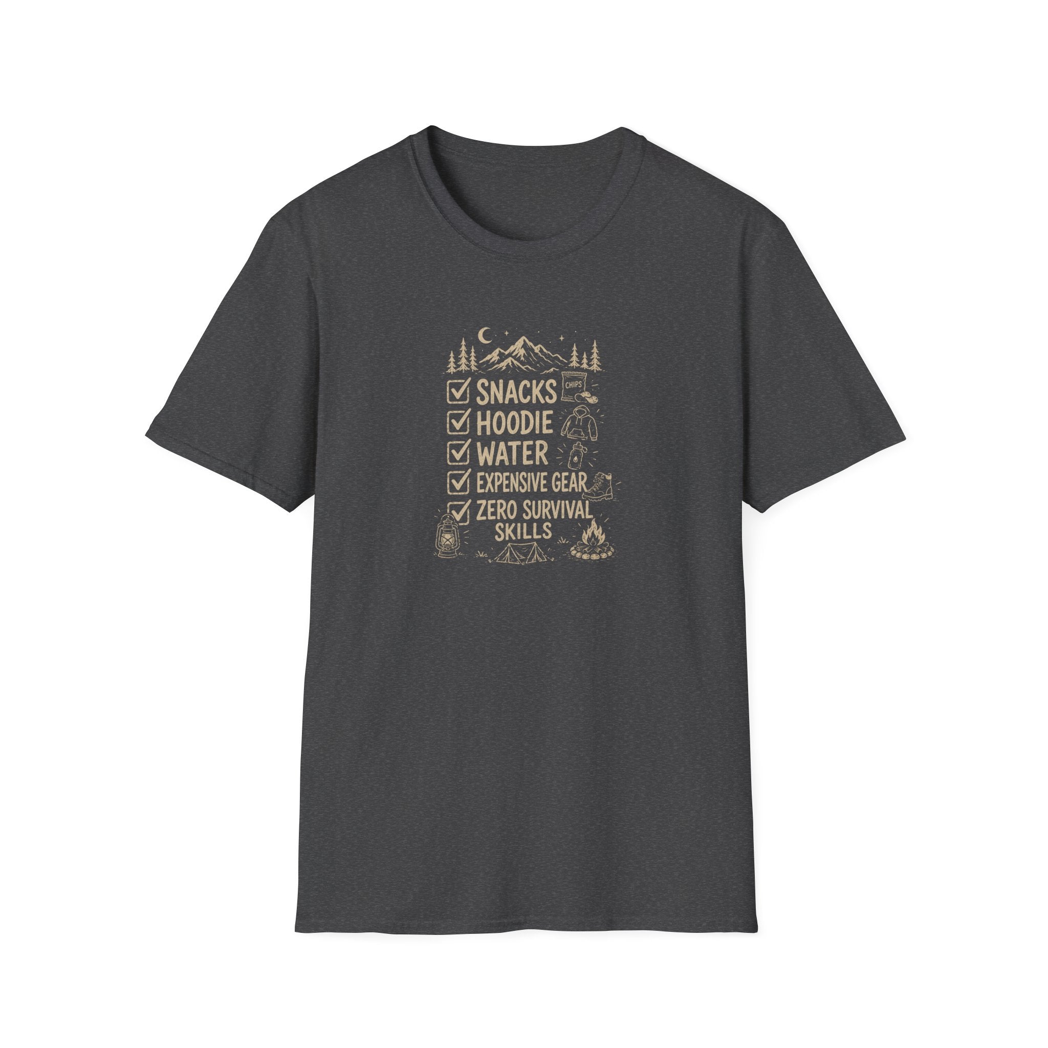 Camping Checklist T-Shirt