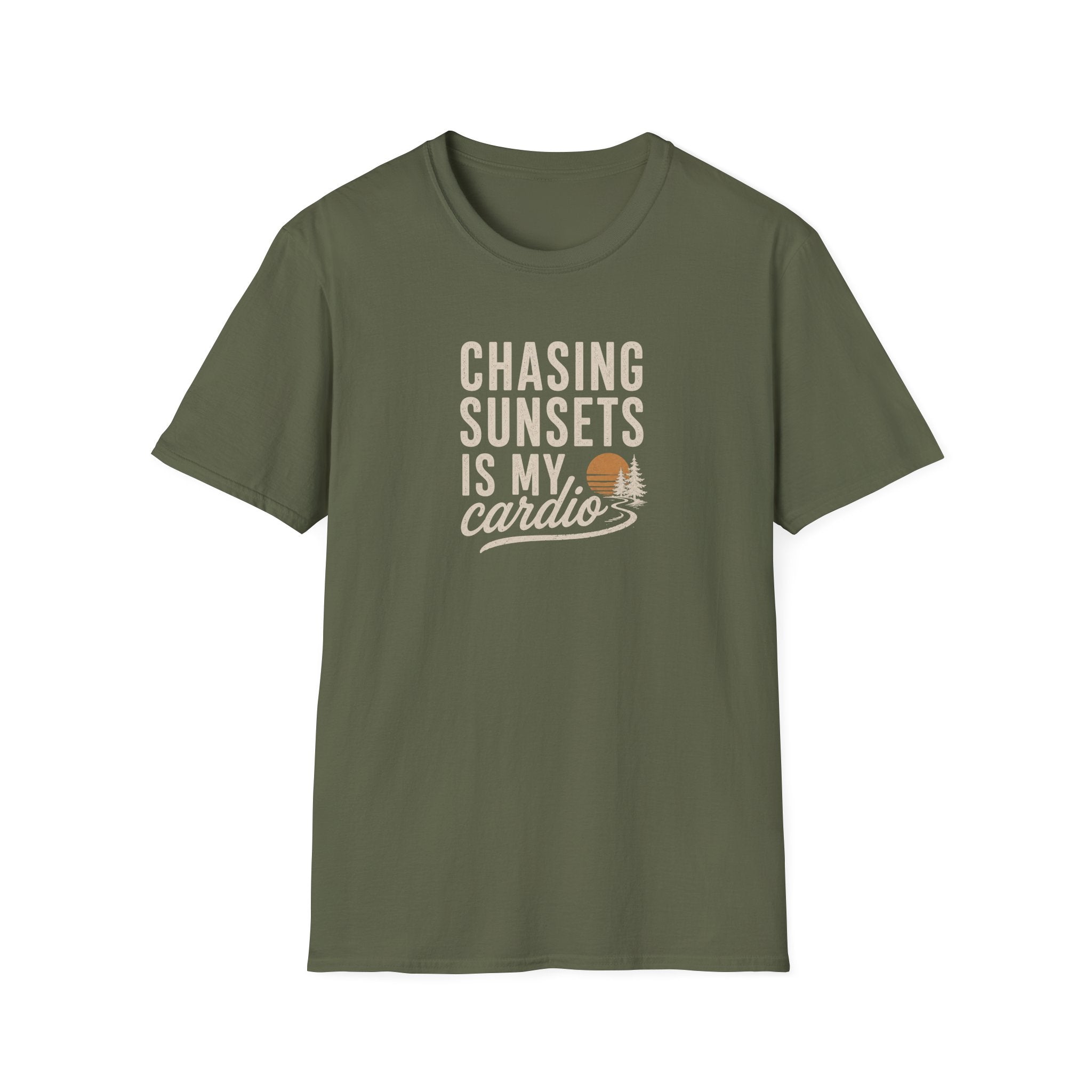 Chasing Sunsets is My Cardio T-Shirt