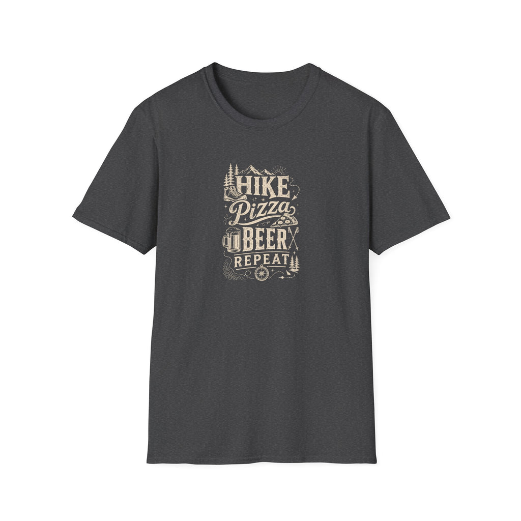 Hike Pizza Beer Repeat T-Shirt