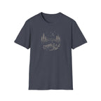 Serene Lake Illustration T-Shirt