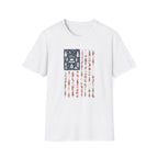 American Flag with Outdoor Icons T-Shirt