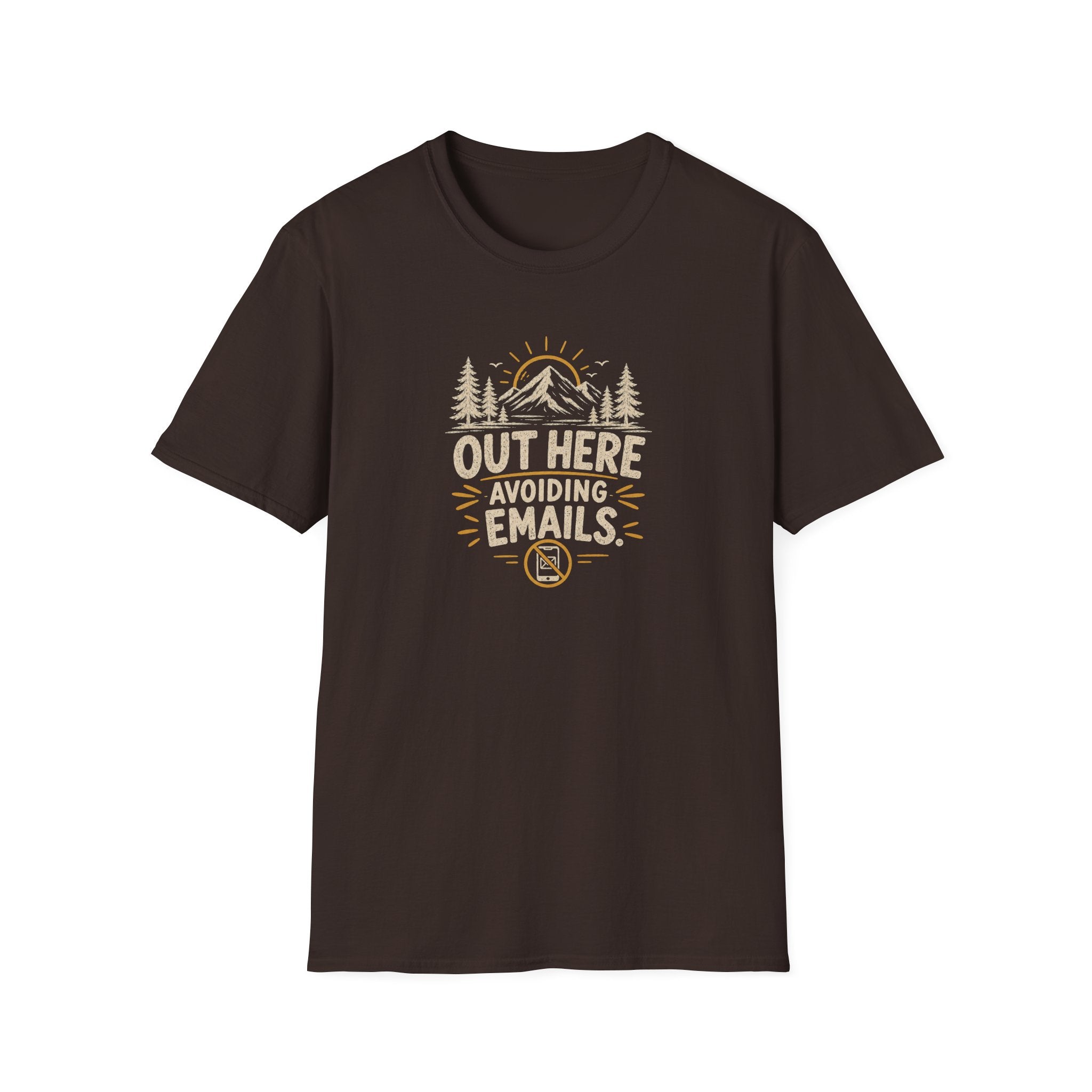 Out Here Avoiding Emails T-Shirt