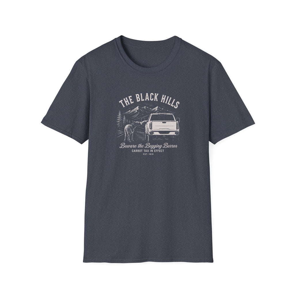The Black Hills Begging Burros T-Shirt
