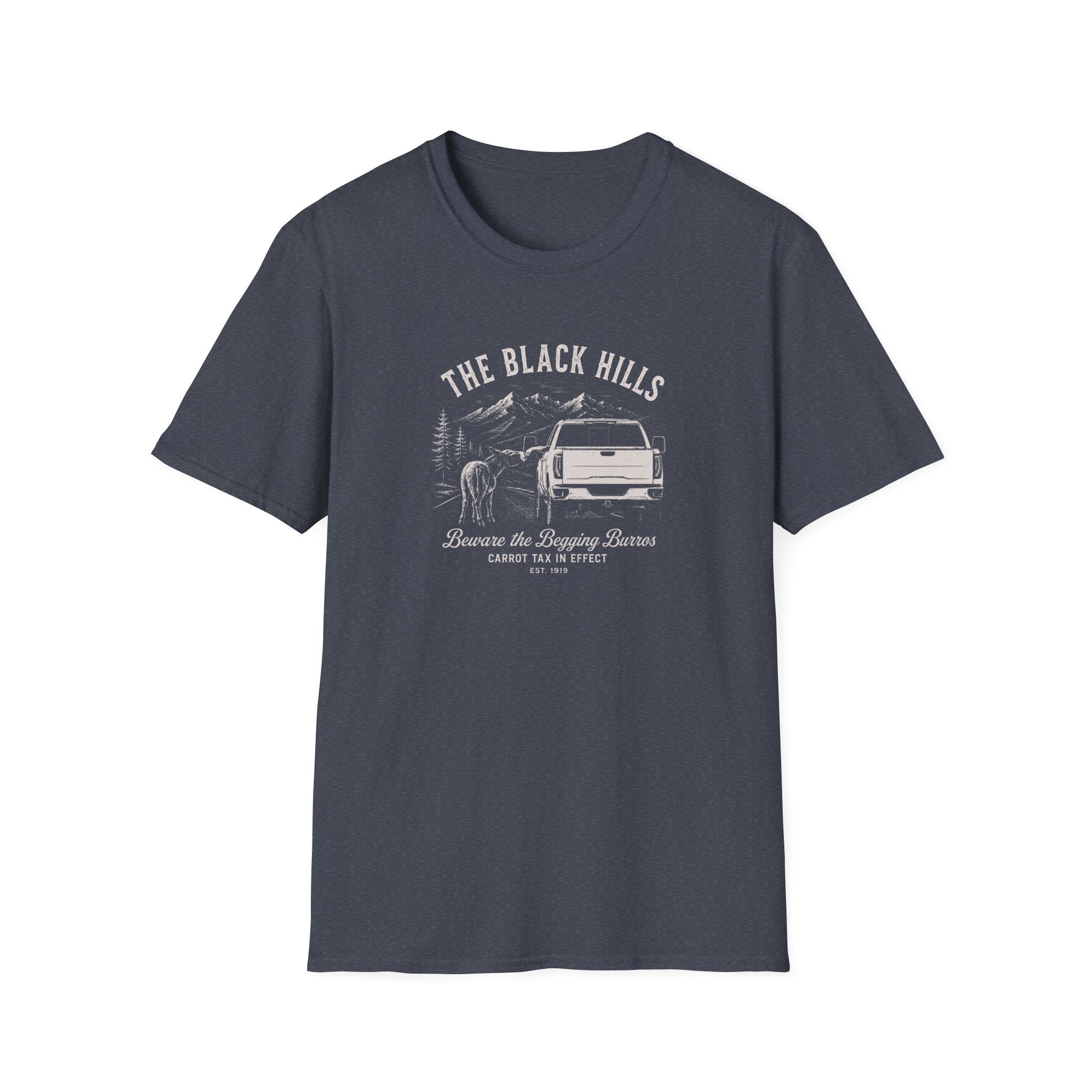 The Black Hills Begging Burros T-Shirt