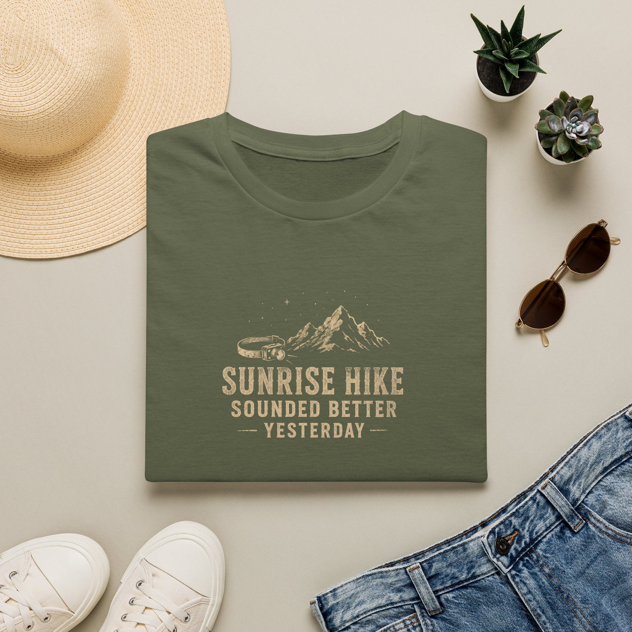 Sunrise Hike Sounded Better Yesterday T-Shirt