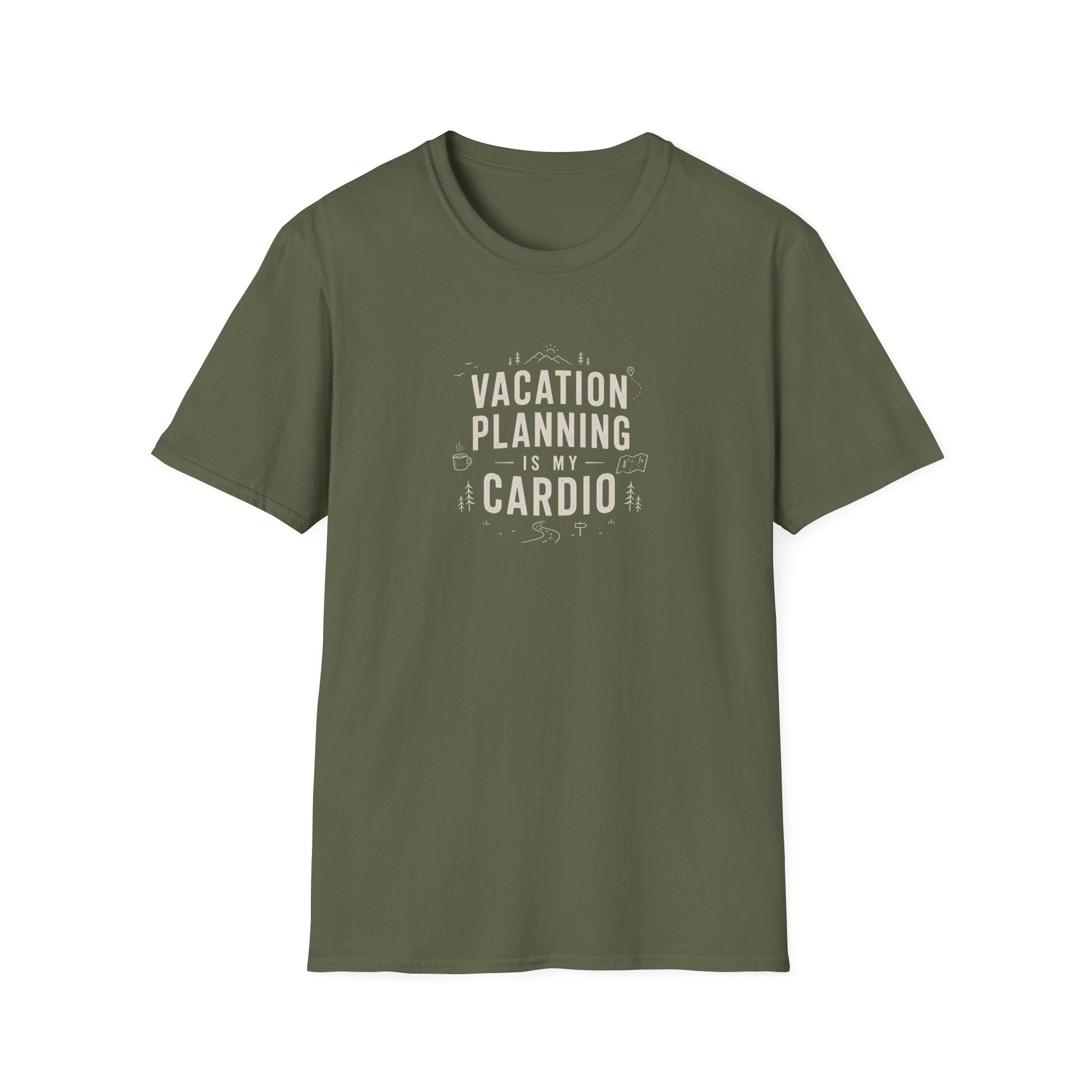 Vacation Planning is My Cardio T-Shirt