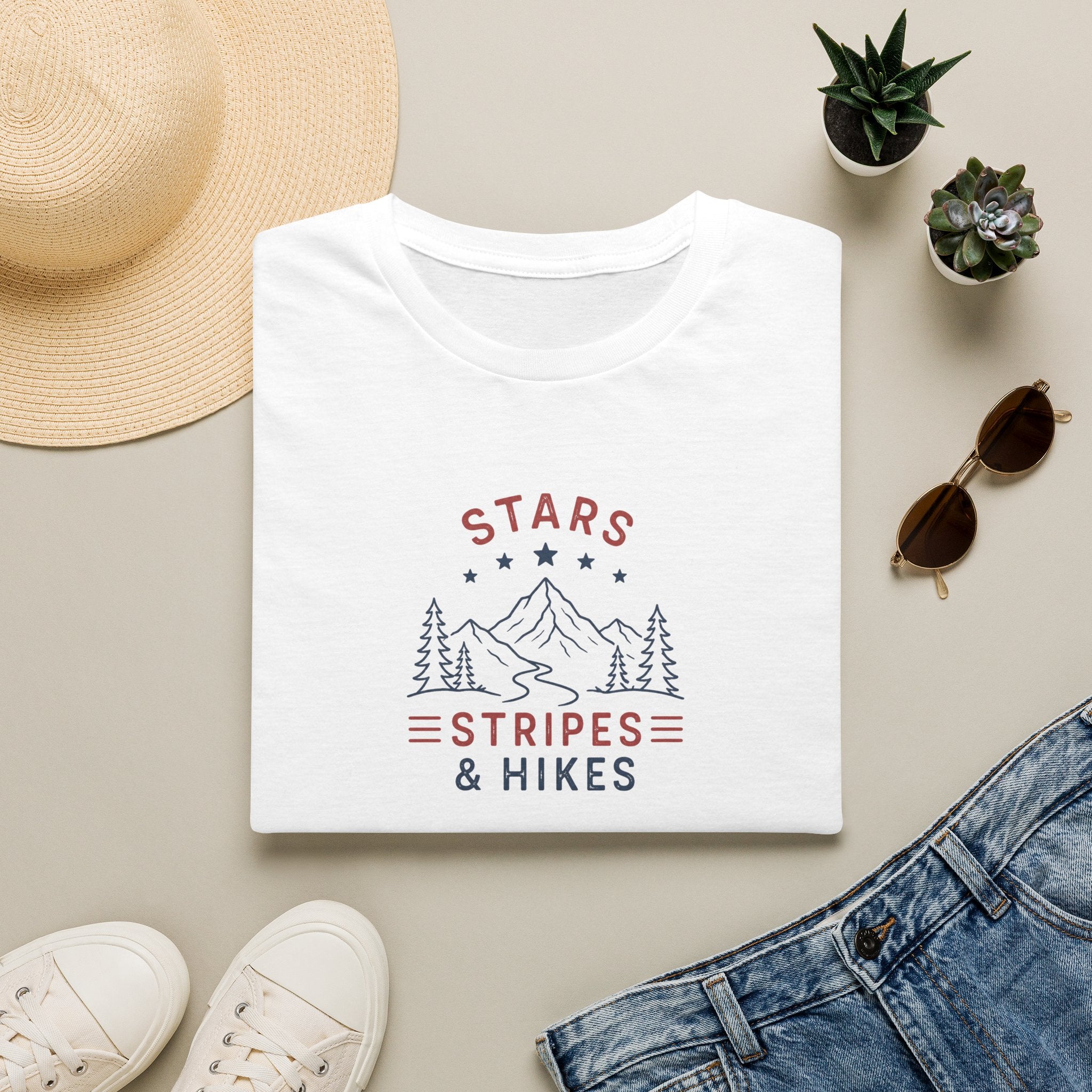 Stars Stripes & Hikes T-Shirt