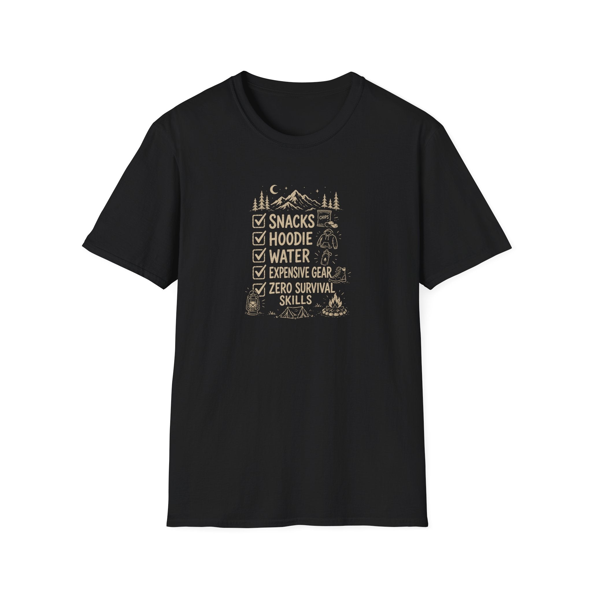 Camping Checklist T-Shirt