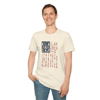 American Flag with Outdoor Icons T-Shirt