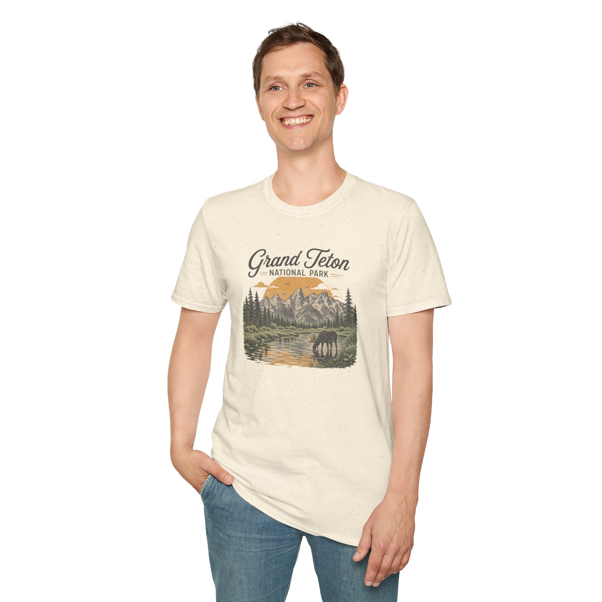 Grand Teton National Park Landscape T-Shirt