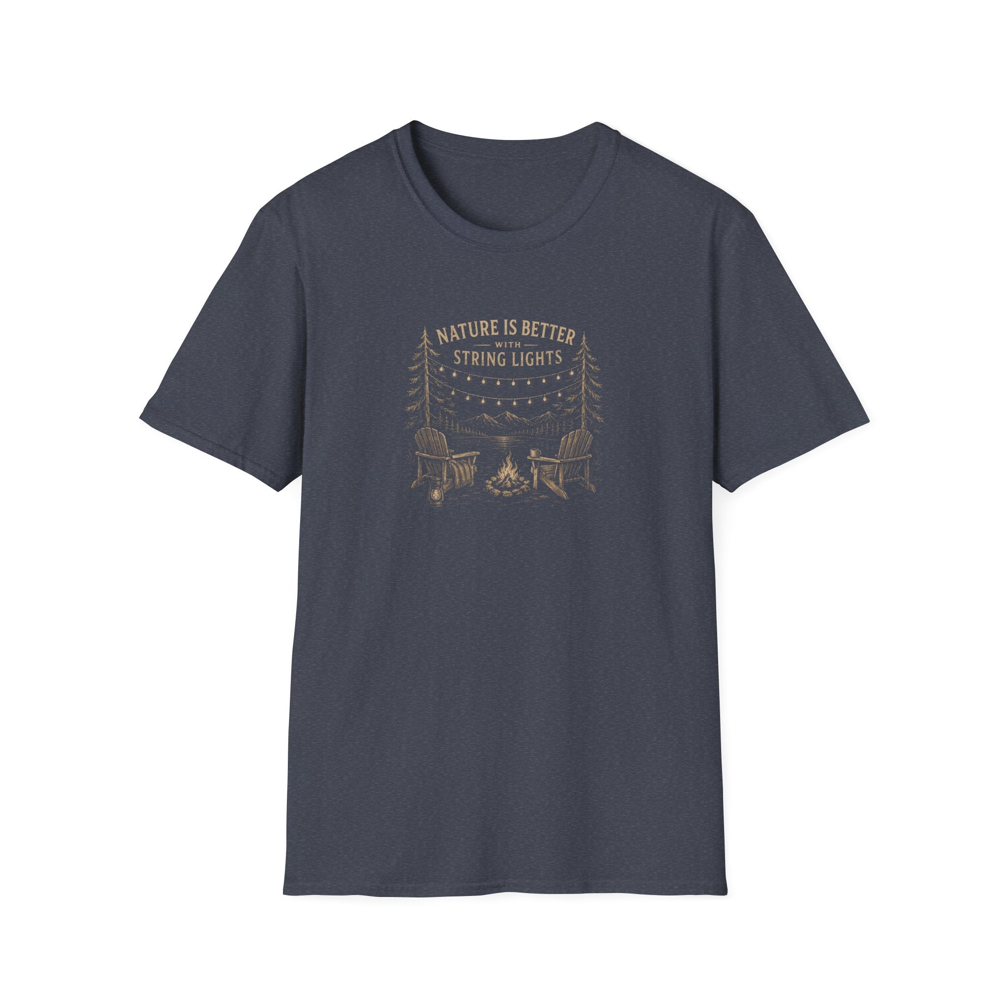 Nature is Better With String Lights T-Shirt