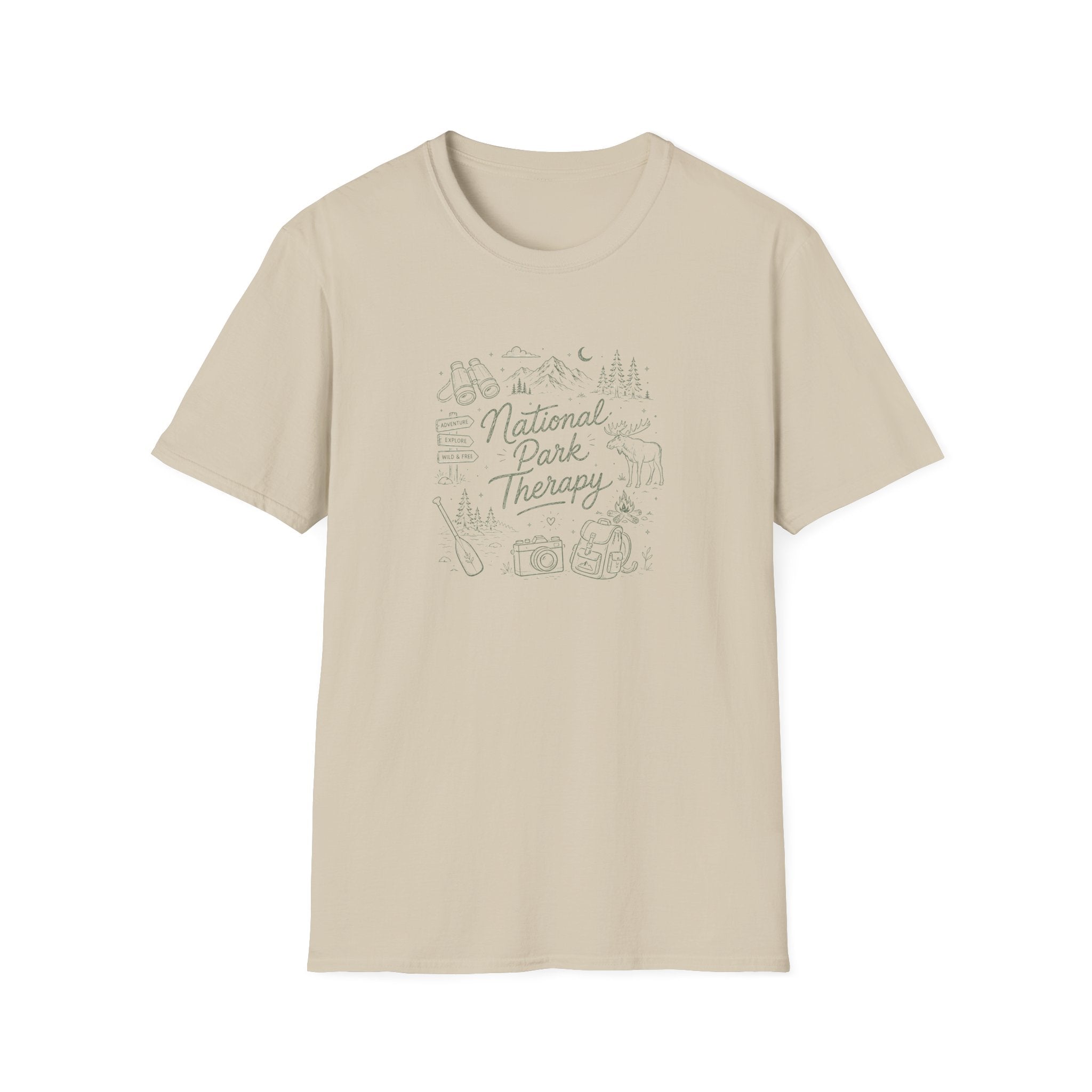 National Park Therapy Doodle T-Shirt