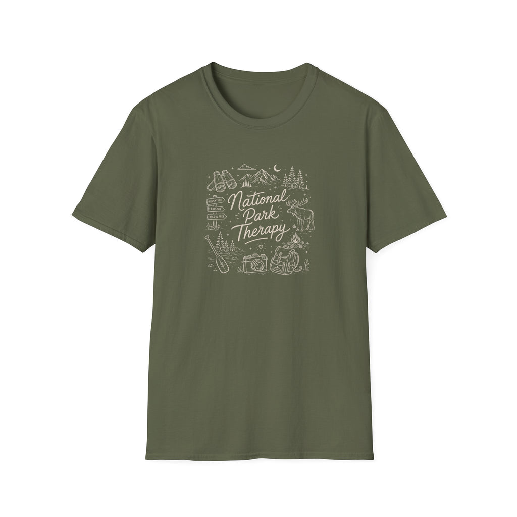 National Park Therapy Doodle T-Shirt