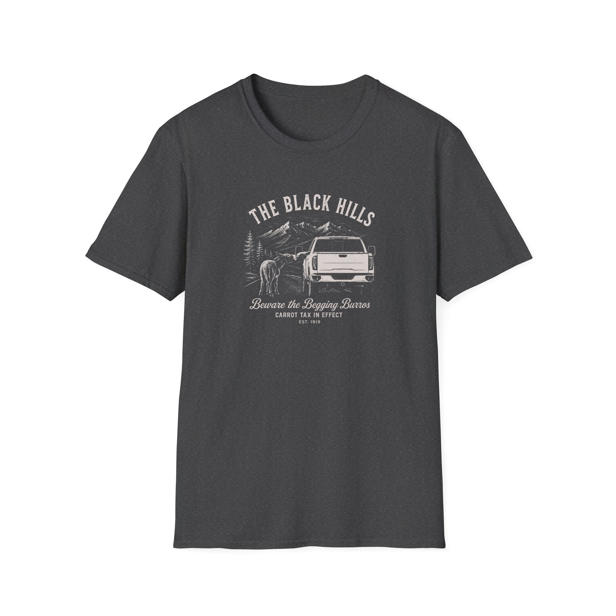 The Black Hills Begging Burros T-Shirt