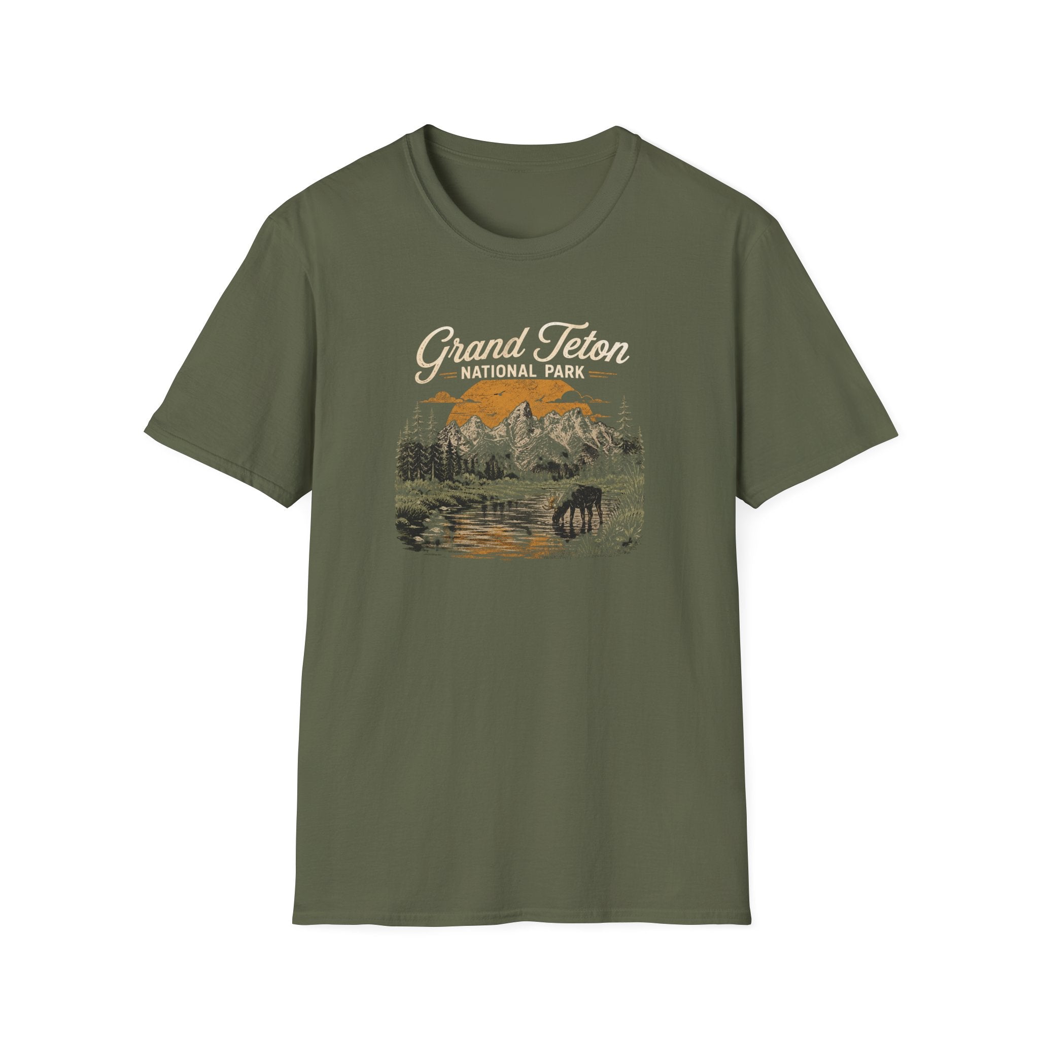 Grand Teton National Park Landscape T-Shirt